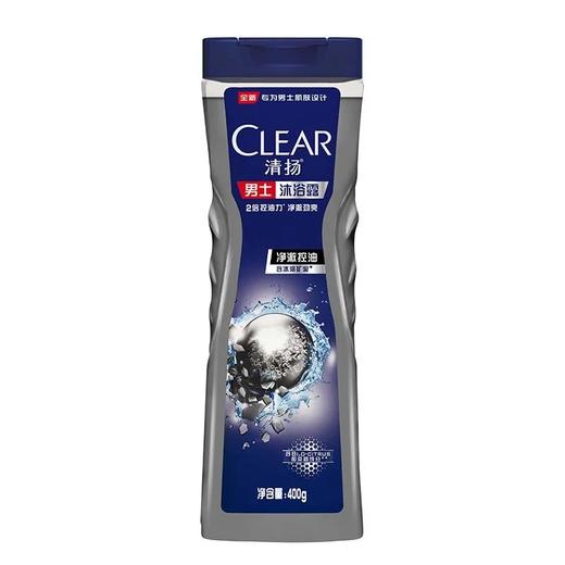 清扬 男士平衡控油沐浴露 400g 商品图0