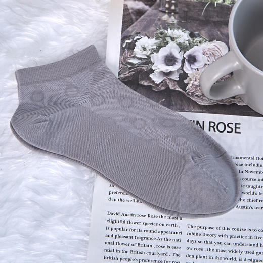 2双女士薄荷棉船袜无骨袜头【2412303】 商品图4