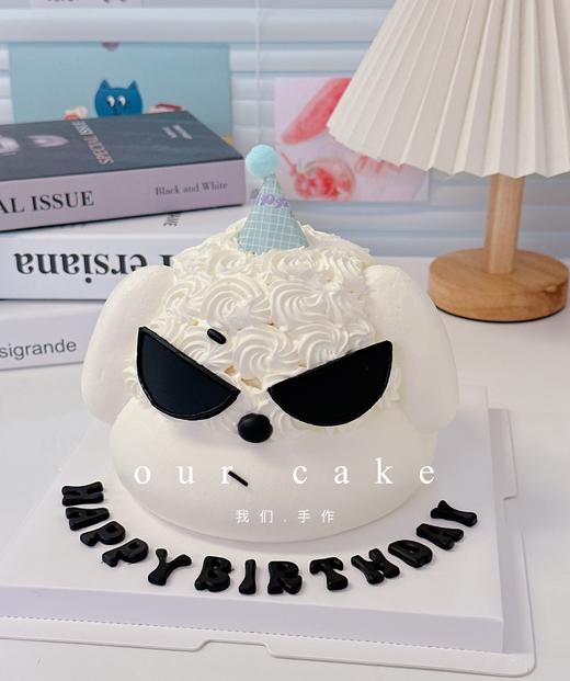 立体搞怪墨镜耍酷卡通蛋糕-低糖处理无添加 商品图3