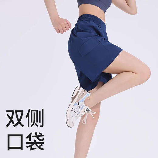 【限时秒】YOGACODE【火树银花系列】2024 运动短裤女春夏新款宽松休闲五分瑜伽裤DSS762 商品图2