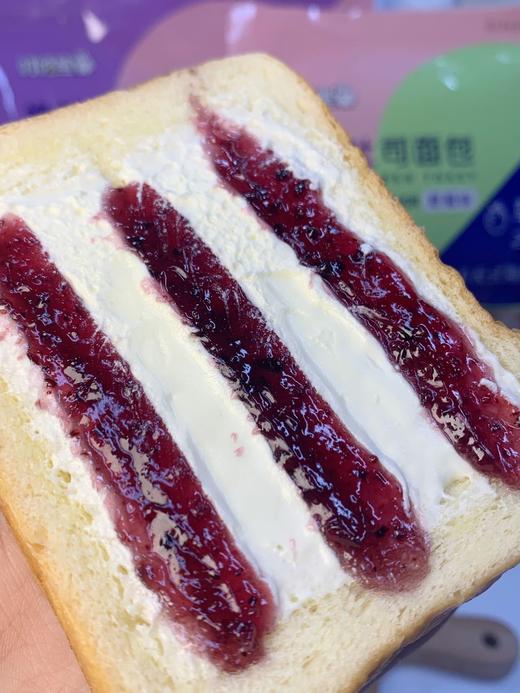 👉【叮咚熊新品奶盖吐司面包】可以吃的奶盖 真蓝莓/草莓果酱🥭添加✨终于，面包居然也有奶盖系列了 商品图10