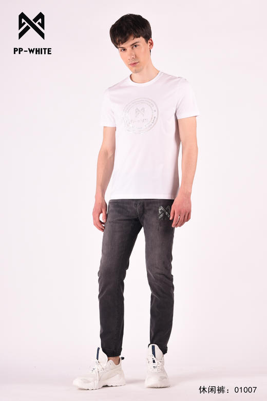 PP-WHITE 【T恤】 WTD522202023 商品图5