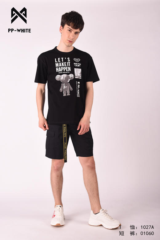 PP-WHITE 【T恤】 WTD062201027A 商品图3
