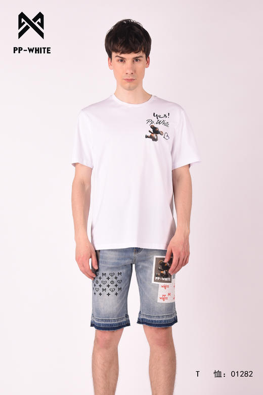 PP-WHITE 【T恤】 WTD012201282 商品图3