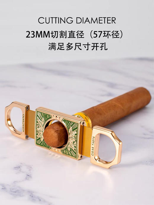 JIFENG雪茄剪大口径不锈钢刀片锋利便携 商品图1