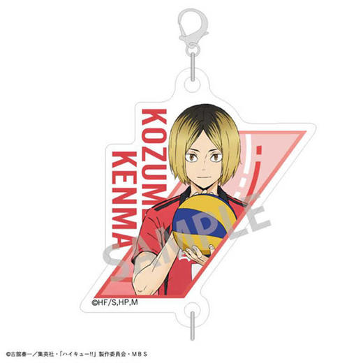 KAMIO JAPAN 正版 排球少年 TV绘连连亚克力挂件 周边谷子 商品图2