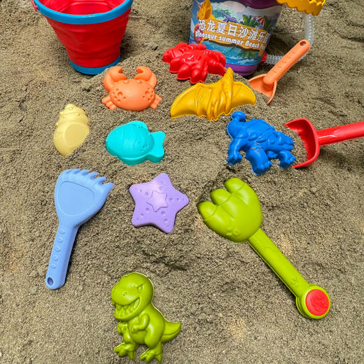【山姆同款 超底福利】出口品质的玩沙玩水玩具 满满18件套带回家！超大一箱 这个装备太酷了！ 商品图7