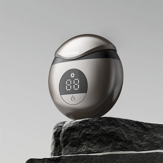 COOBO酷博掌心mini剃须刀男士电动刮胡刀胡须刀剃胡刀可水洗旅行便携生日礼物送男友礼盒装CB-S1 枪灰色 酷博CB-S1掌心mini剃须刀 商品图4