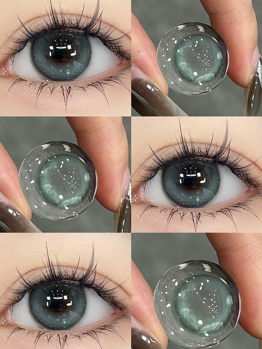 jelly doll半年抛美瞳 冷烟绿 14.2mm 商品图0
