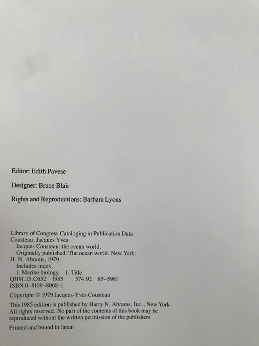 雅克·库斯托的海洋世界 385幅插图（361幅彩色） 精装大16开 商品图4