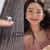 磁吸高亮贝母珍珠耳夹无耳洞气质名媛时尚百搭半圆珠耳蜗耳骨耳钉 商品缩略图7
