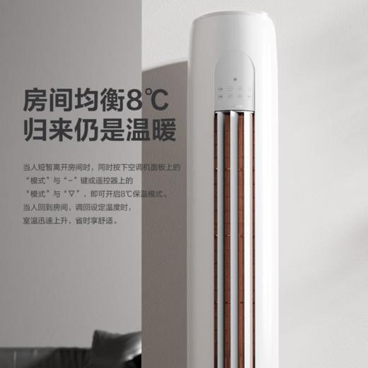 格力·天仪 变频冷暖2匹新一级能效柜机空调 KFR-50LW/(50504)FNhAa-B1（皓雪白） 商品图6