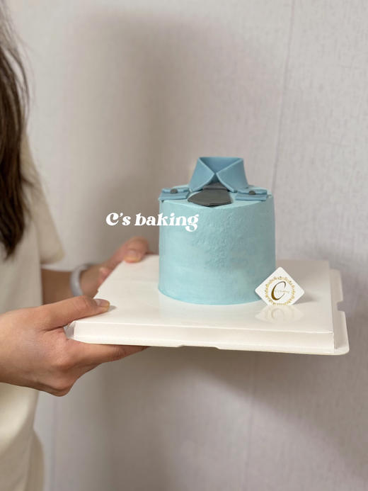 （标准4寸）帅气有型恤衫款/男生蛋糕/男士蛋糕  忌廉蛋糕（默认自提，收费配送请联系客服） 商品图3