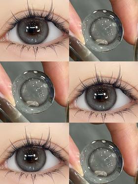 jelly doll半年抛美瞳 冷烟灰 14.2mm
