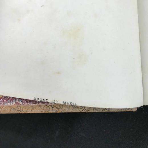 工坊特装本！含藏书票！约19世纪后期 普雷斯科特《西班牙国王腓力二世统治史》（全2卷） 2幅肖像插图 全真皮精装32开 商品图3