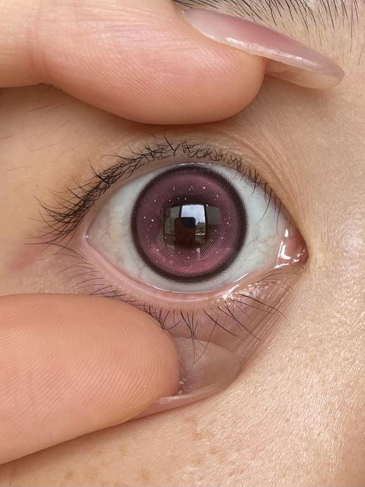 jelly doll半年抛美瞳 魔镜粉 14.2mm 商品图0