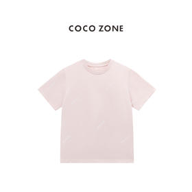 COCO ZONE 夏季简约圆领上衣基础百搭短袖T恤CC1B1467