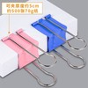 特大号反尾夹 彩色票夹 燕尾夹 钢夹强力票据夹 会计凭证装订固定夹加大号20cm 1个 商品缩略图3