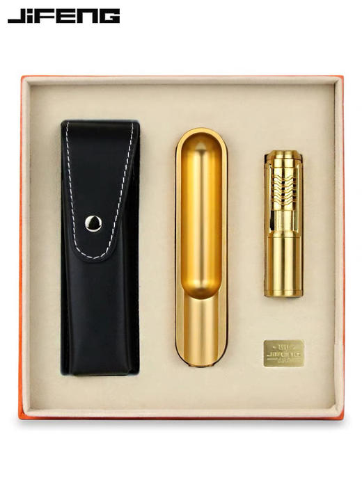 JIFENG季风雪茄剪打火机套装便携 商品图0