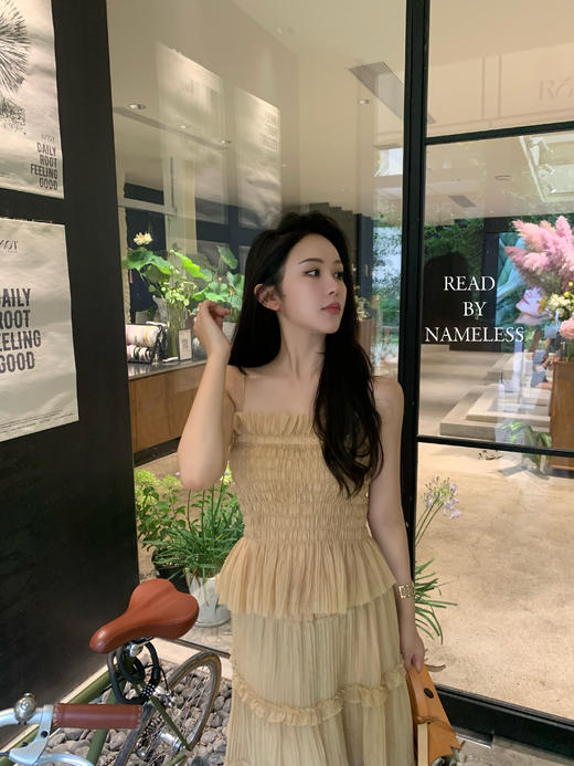 Read Nameless /晚霞清新皱套装裙 商品图14