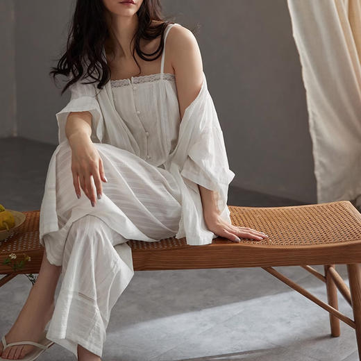 裁缝学苑AQ304 长袖小衫吊带睡衣纸样裤子女装套装家居服衣服样板 商品图4