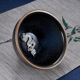 子佩集S990银【苍穹问海】茶具【HH002】纯银茶杯摆件2406