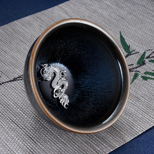 子佩集S990银【苍穹问海】茶具【HH002】纯银茶杯摆件2406 商品图0