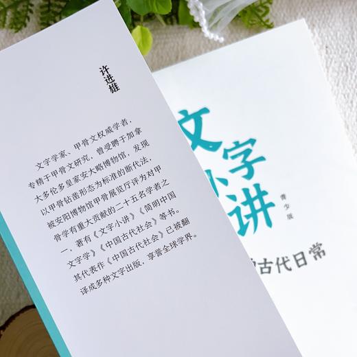 汉字里的古代日常   2024年百班千人暑期书目7年级|祖庆说名师推荐正版课外阅读现货速发 商品图3