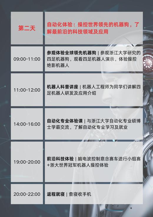 【智行研学】浙大AI科技营-7月16日~7月18日 （6~12岁可参加） 商品图4