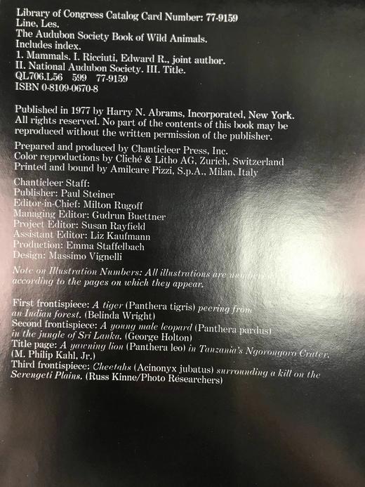 奥杜邦学会野生动物之书 181幅彩色插图 精装大16开 商品图4