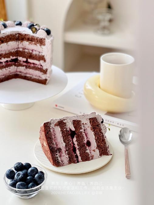 0蔗糖低碳生酮蓝莓蛋糕 商品图3