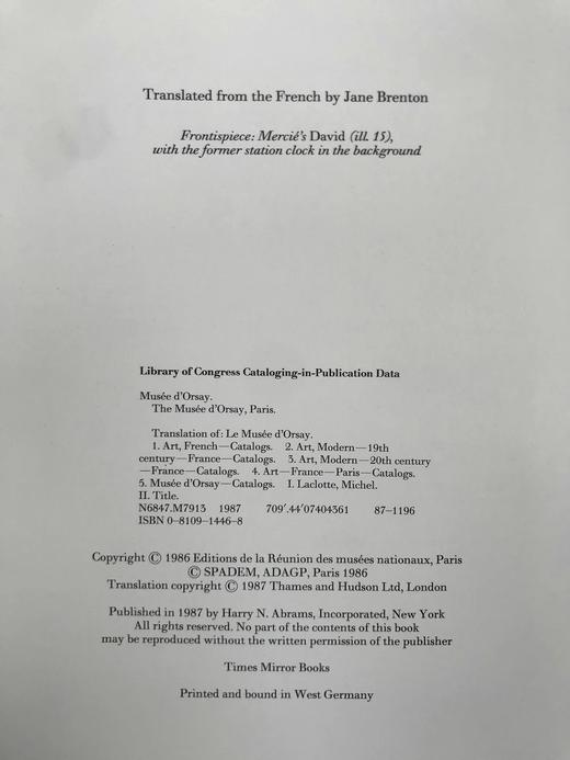 法国奥赛文化博物馆藏画图集 304幅插图（259幅彩色） 精装大16开 商品图4