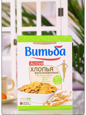 俄罗斯Vitba牌麦麸混合麦片200g