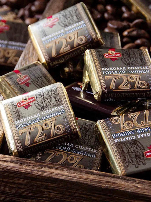 250g斯巴达克迷你90%黑巧克力 商品图2