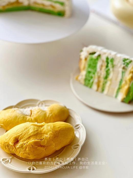 0蔗糖低碳生酮榴莲蛋糕 商品图3