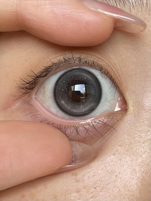 jelly doll半年抛美瞳 魔镜灰 14.2mm 商品图0