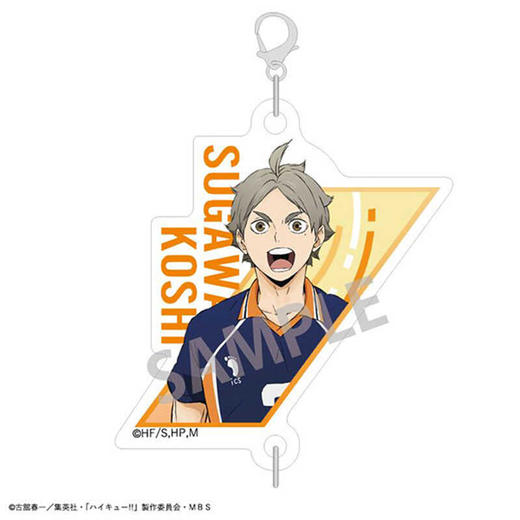 KAMIO JAPAN 正版 排球少年 TV绘连连亚克力挂件 周边谷子 商品图4