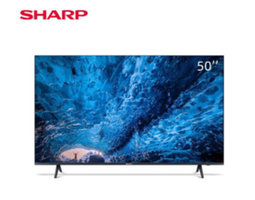 SHARP 夏普（13410） 50A6EA 50英寸4K超高清杜比解码 智能全面屏液晶平板电视机 50英寸
