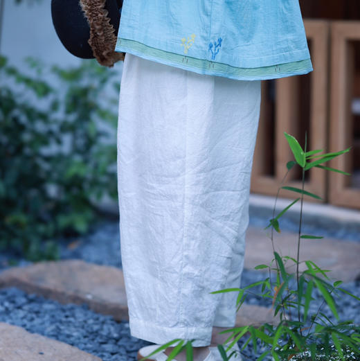 Afu 汉麻九分裤 商品图7