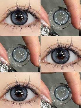 jelly doll半年抛美瞳 魔镜蓝 14.2mm