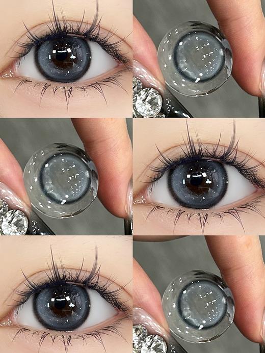 jelly doll半年抛美瞳 魔镜蓝 14.2mm 商品图0