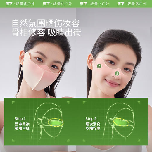 蕉下小颜护眼角防晒口罩【拆封后概不退】 商品图2