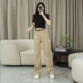 HSS ZSH817窄版阔腿裤爆款显瘦宽松直筒休闲裤