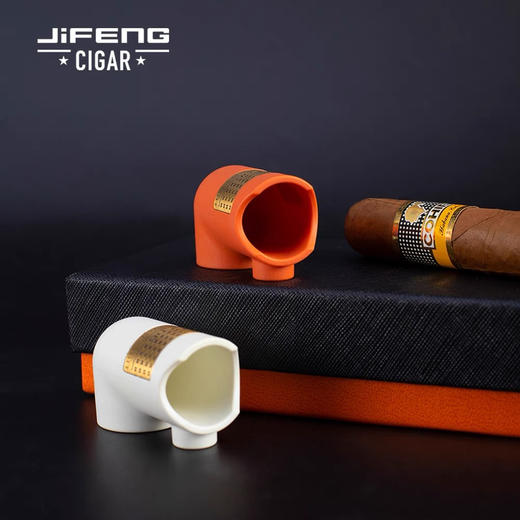 JIFENG季风雪茄烟具配件烟拖大口径磁吸旅行便携雪茄架 商品图3