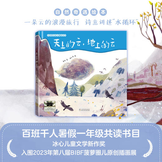 天上的云，地上的云   2024年百班千人暑期书目1年级|祖庆说名师推荐正版课外阅读现货速发 商品图3