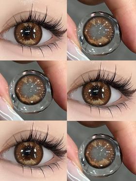 jelly doll半年抛美瞳 印尼火山 14.5mm