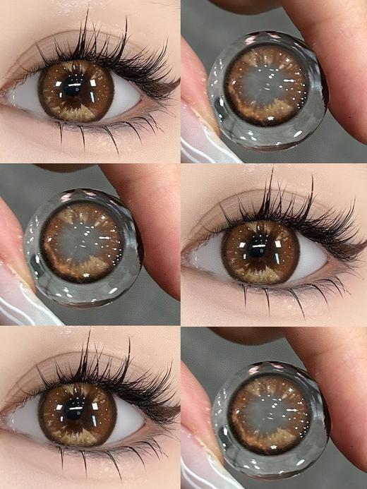 jelly doll半年抛美瞳 印尼火山 14.5mm 商品图0