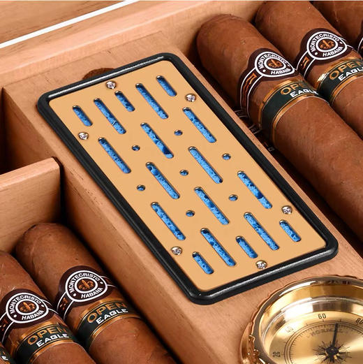 jifeng季风雪茄盒天然雪松木雪茄保湿盒大容量醇化雪茄收藏盒 商品图2