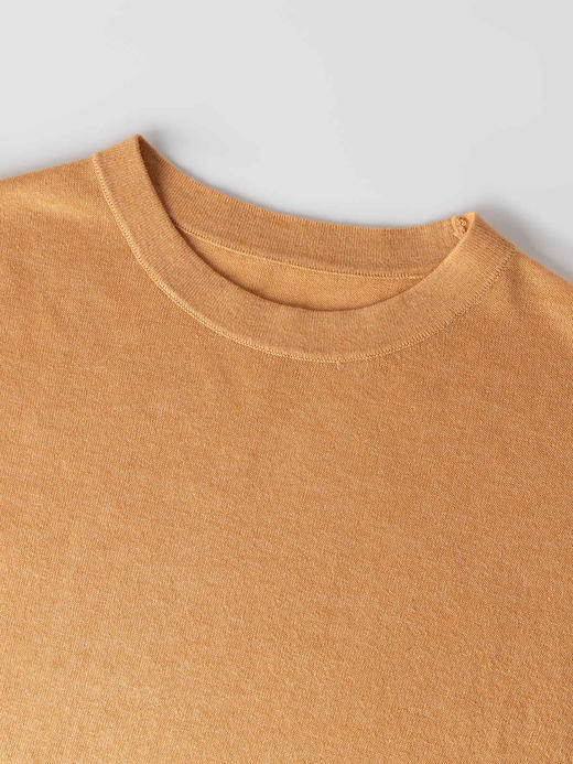 COCO ZONE “蝙蝠袖“设计感圆领短袖针织衫简约纯色上衣CC2B1189 商品图4