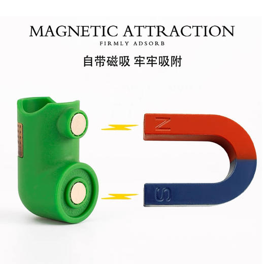 JIFENG季风雪茄烟具配件烟拖大口径磁吸旅行便携雪茄架 商品图4